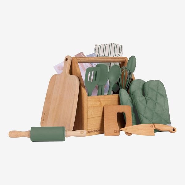 WeeSprout Little Chef Kids Cooking Set
