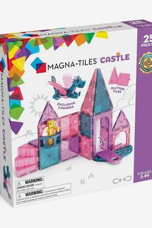 Magna-Tiles Castle 25-Piece Magnetic Construction Set