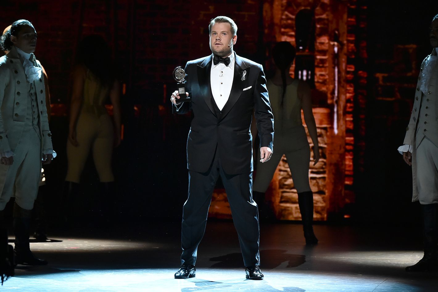 James corden hamilton sale