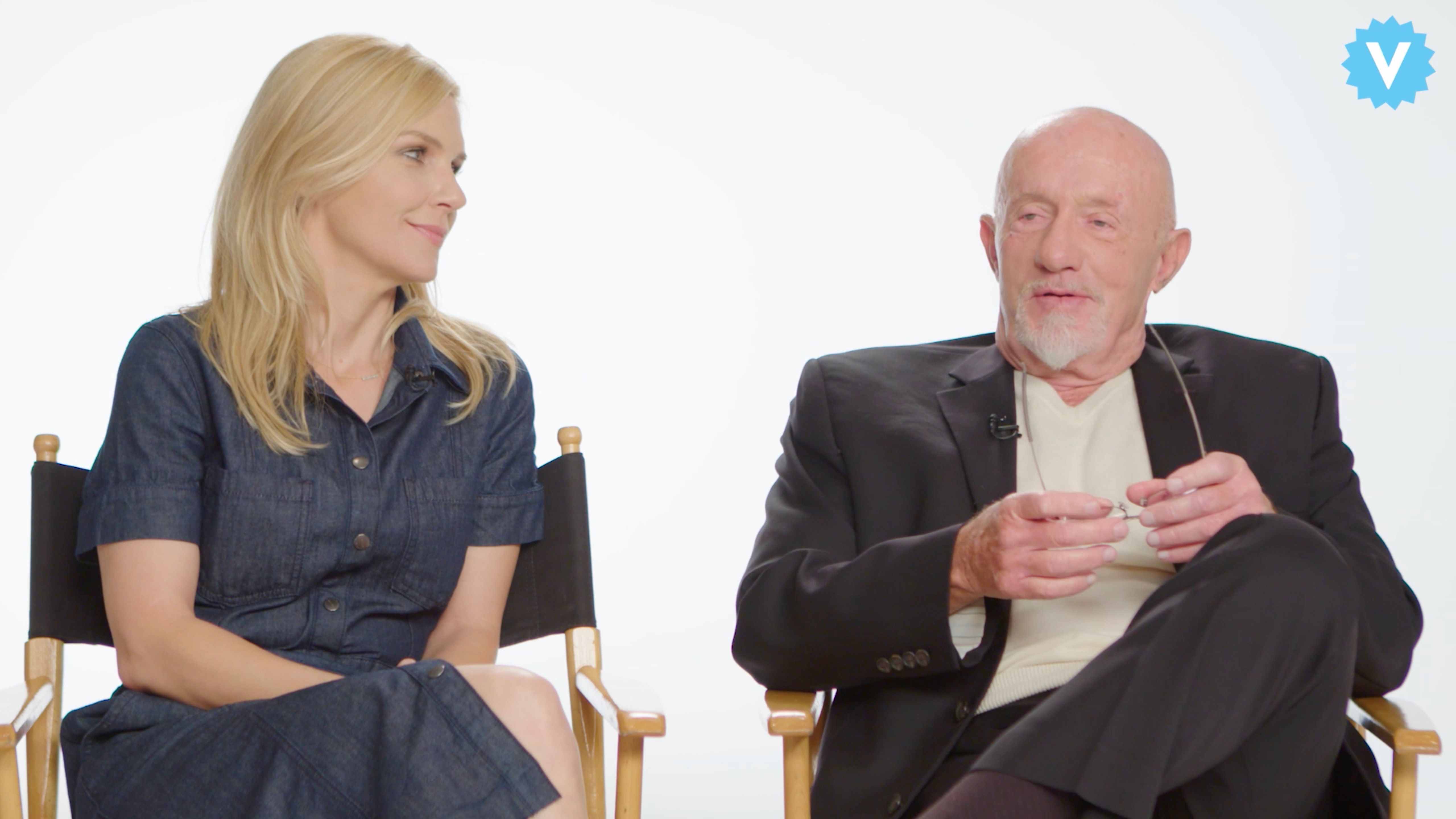 Jonathan Banks And Rhea Seehorn Have Weird Fans