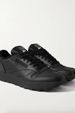 Reebok x Maison Margiela Project 0 Tabi Split-Toe Leather Sneakers