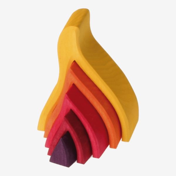 Grimm's Spiel & Holz Elements Nesting Blocks: Fire