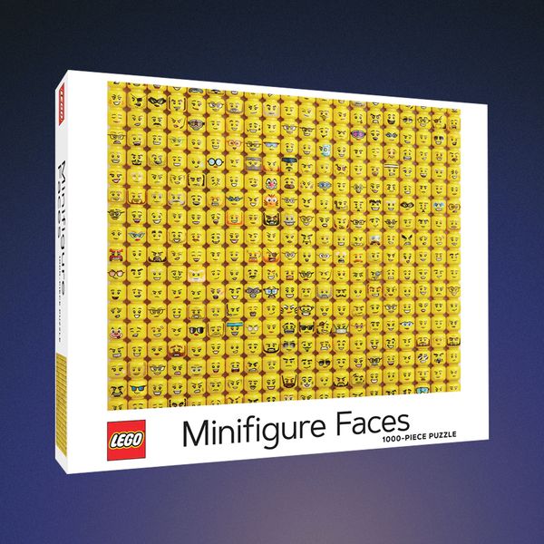 Lego Minifigure Faces Puzzle