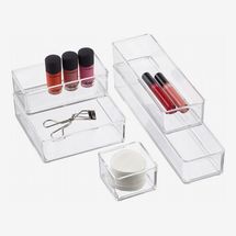 The Container Store Acrylic Stackable Drawer Organizers