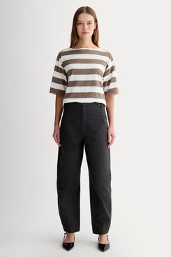 Everlane The Fatigue Barrel Pant - Black