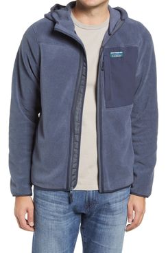 L.L.Bean Mountain Classic Recycled Fleece Hooded Jacket