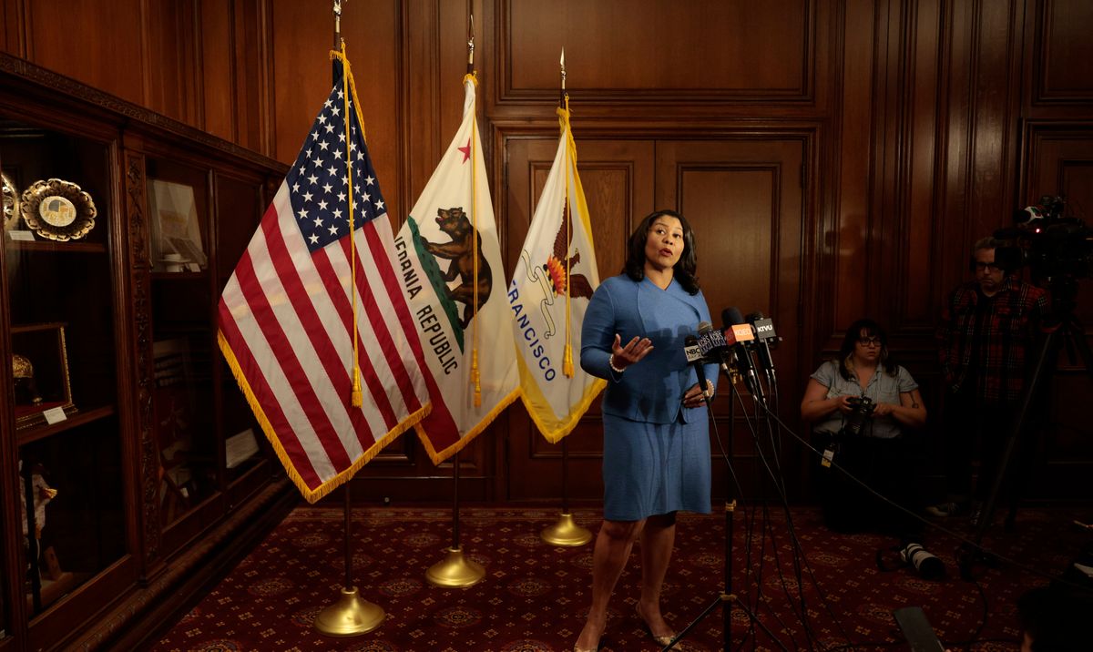 San Francisco Mayor London Breed Concedes