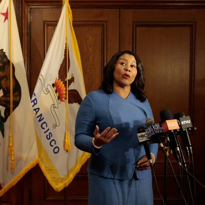 San Francisco Mayor London Breed Concedes