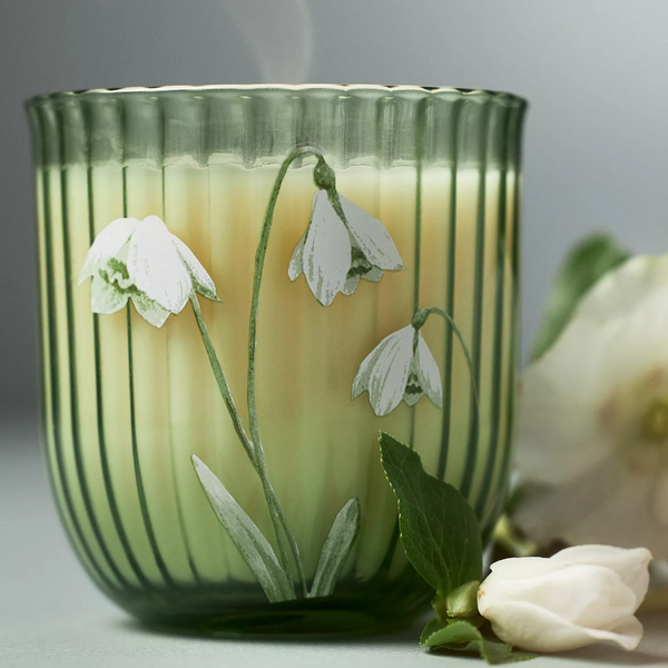 Anthropologie Birth Month Flower Boxed Candle