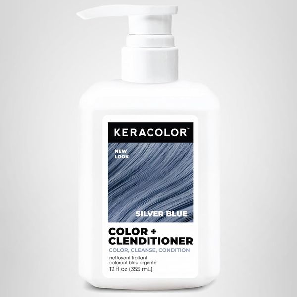 Keracolor Clenditioner Silver Blue Hair Dye