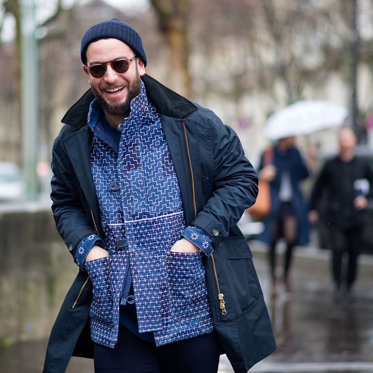 Paris Street Style: Turtlenecks and Chunky Knitwear