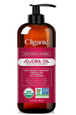 Cliganic USDA Organic Jojoba Oil 16oz