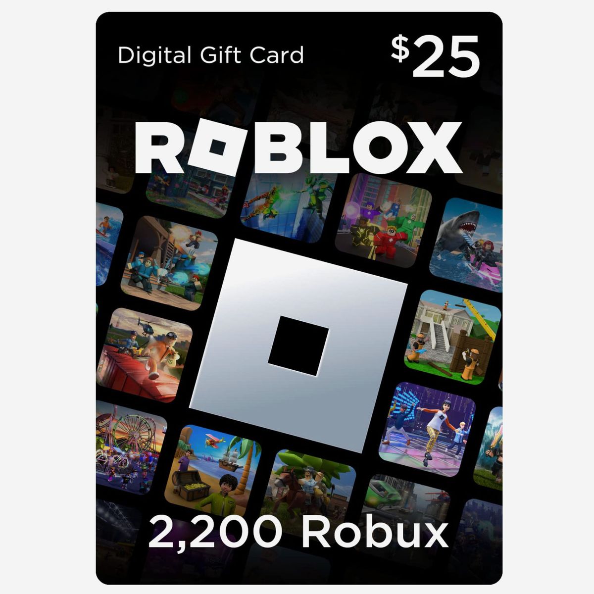 Roblox Digital Gift Code for 2,200 Robux