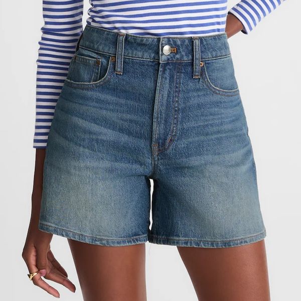 Madewell The Perfect Vintage Mid-Length Jean Short