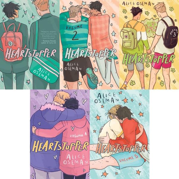 ‘Heartstopper’ Series, by Alice Oseman (Volumes 1-4)