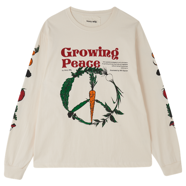 Story mfg. Growing Peace Grateful LS Tee