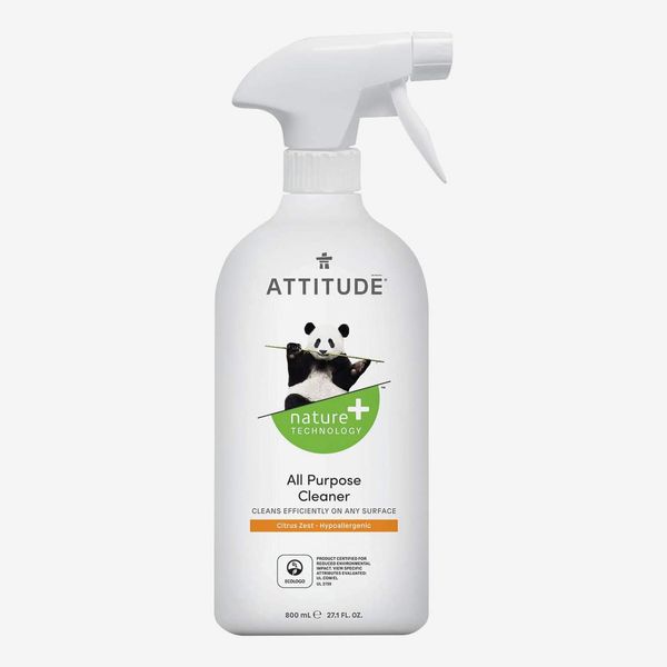 Attitude Multipurpose Natural Cleaner Spray, Citrus Zest, 27 fl. oz.