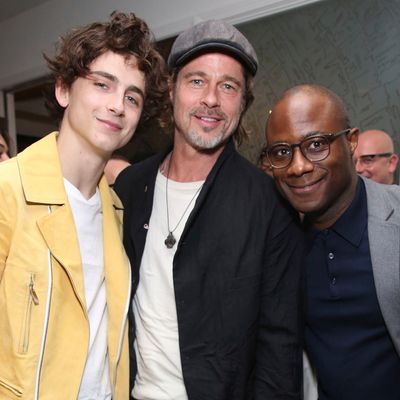 Brad Pitt, Timothee Chalamet, Barry Jenkins. 