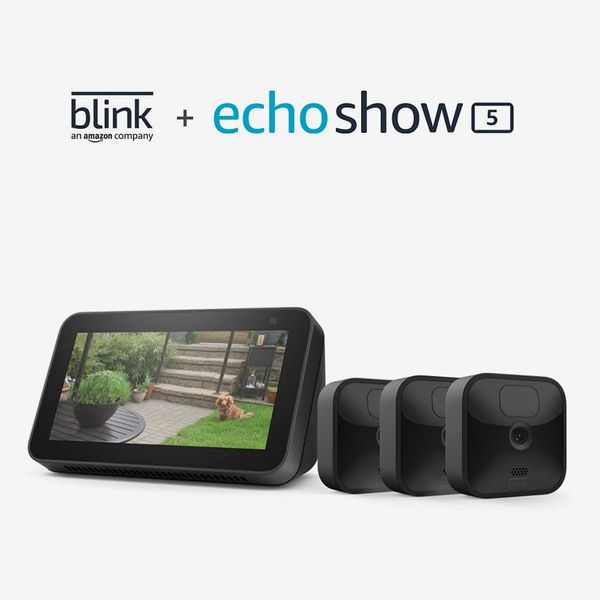 Blink Outdoor 3 Cam Kit bundle with Echo Show 5