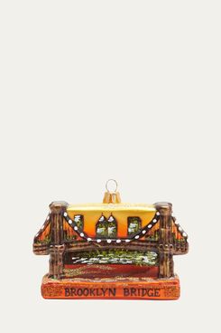 Bergdorf Goodman Brooklyn Bridge Christmas Ornament