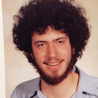 NYU yearbook photo 1983 Bill de Blasio as Bill Wilhelm