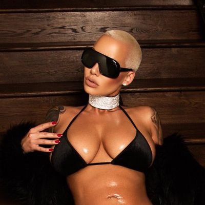 Amber Rose Would Like to Bring Back the Natural Look