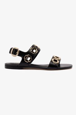 Larroudé Milan Flat Sandal