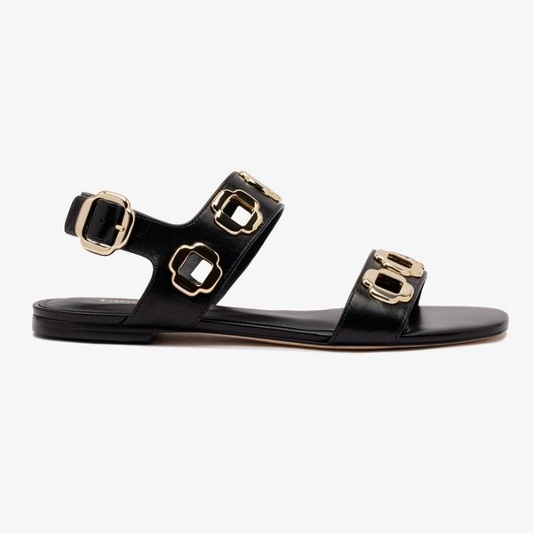 Larroudé Milan Flat Sandal