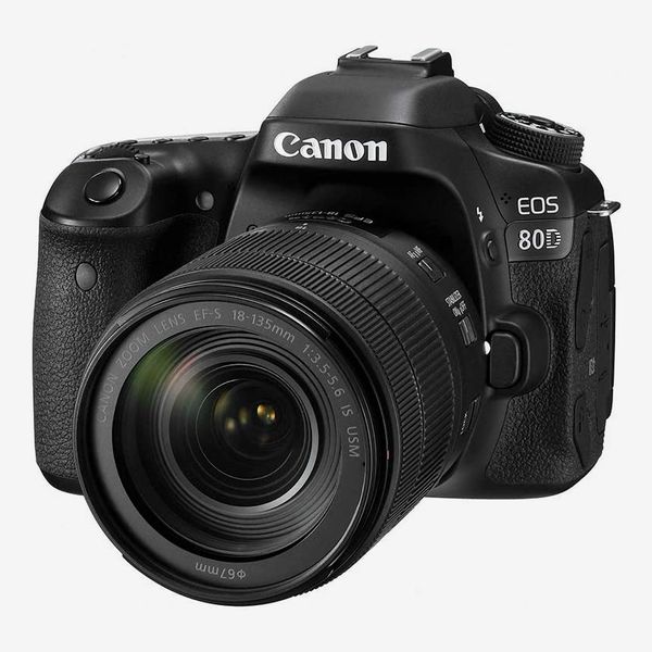 Canon 80D DSLR Camera With 18–135mm Lens