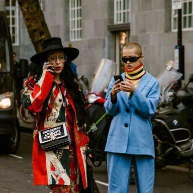 London Fashion Week Street Style Fall 2019