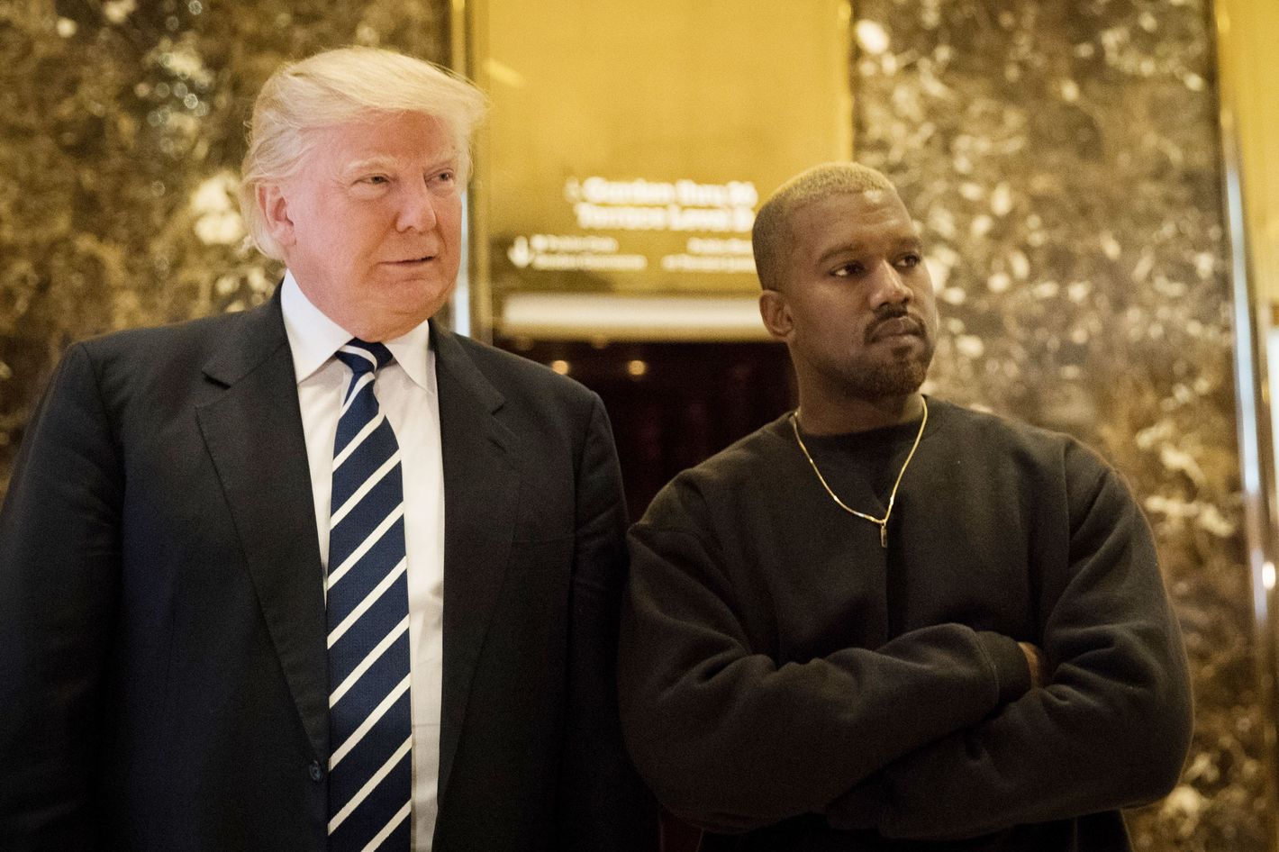 Donald Trump And Kanye West Old Friends Met To Talk About Life This Morning