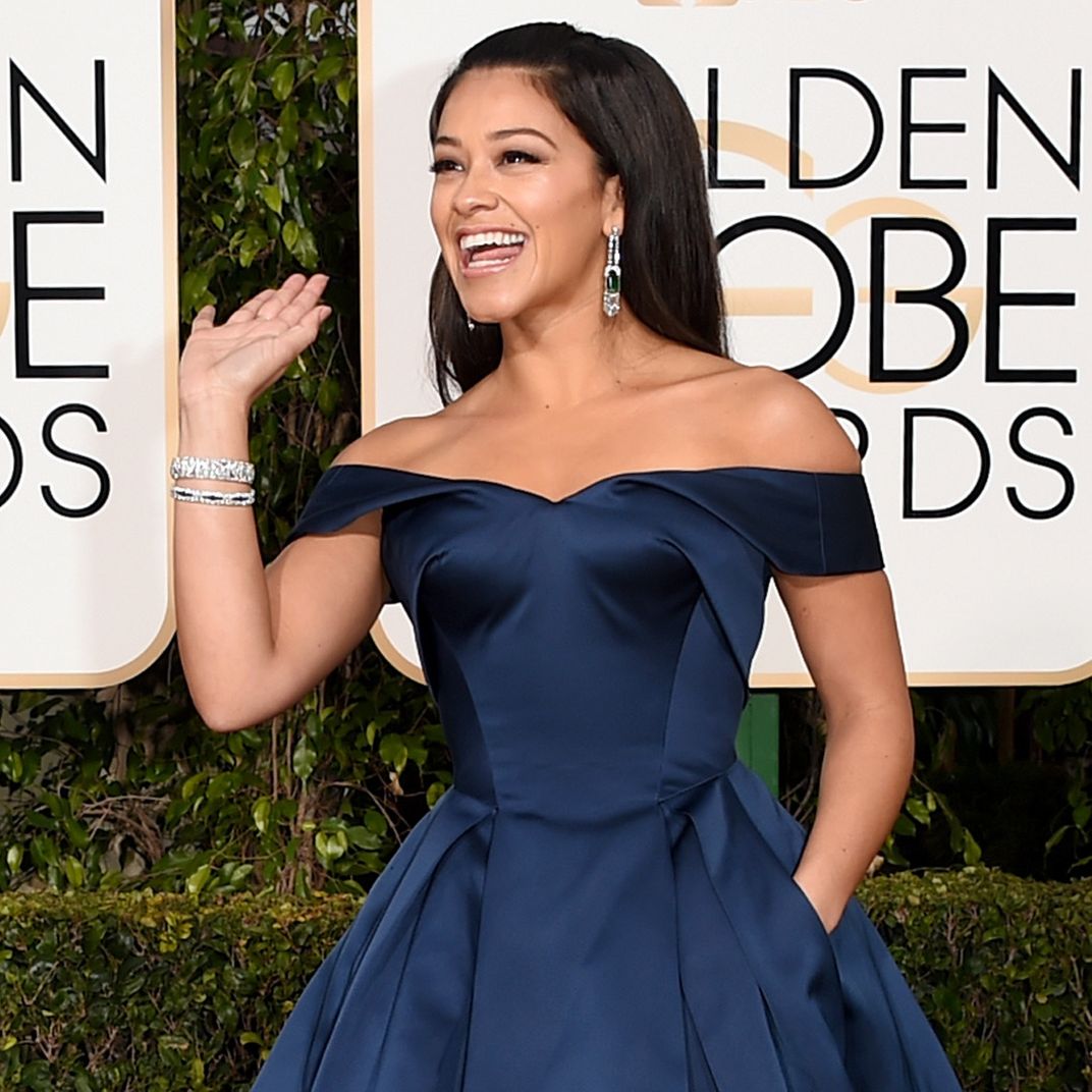 Golden Globes 2016: Alicia Vikander, Brie Larson, and Gina Rodriguez Red  Carpet Style