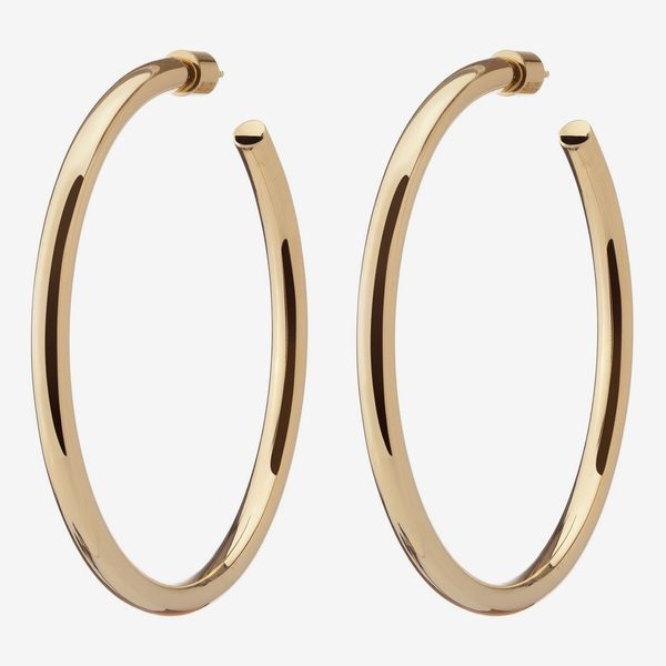 Jennifer Fisher Gold Baby Lilly Hoops