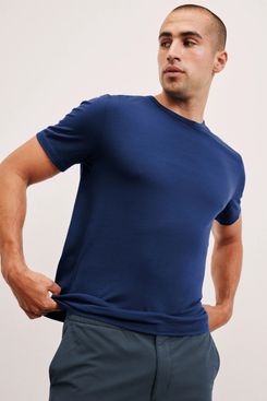 Beyond Yoga Merino Wool Men’s Short Sleeve Crew