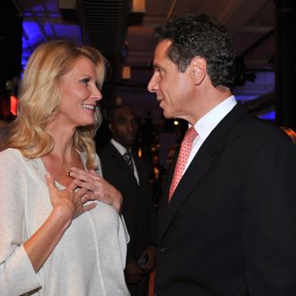 NEW YORK, NY - SEPTEMBER 30: Author Sandra Lee and New York Governor Andrew Cuomo attend Diet Pepsi Spices Up NYC's Wine and Food Festival - Sweet with Sandra Lee on September 30, 2011 in New York City. (Photo by Fernando Leon/Getty Images for Diet Pepsi)