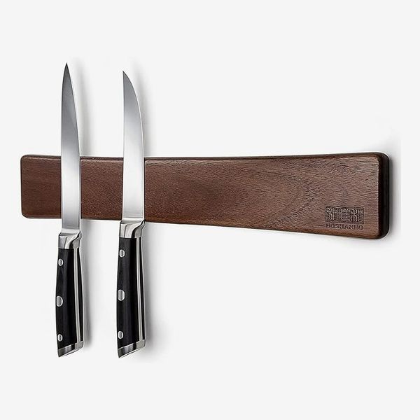 Hoshanho Acacia Wood Magnetic Knife Strip - 16-inch