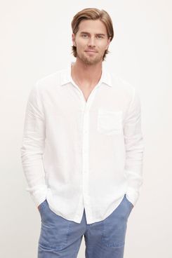 Velvet Benton Linen Button-up Shirt