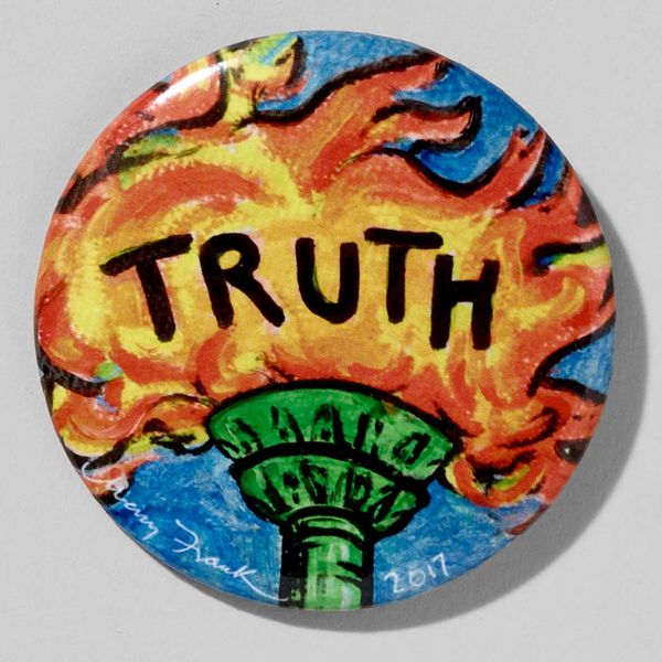 Mary Frank Truth Button