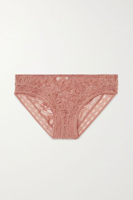 Gorgeous Dusty Pink Lace Bra /& Briefs Set-Ladies Lingerie Women Underwear Set