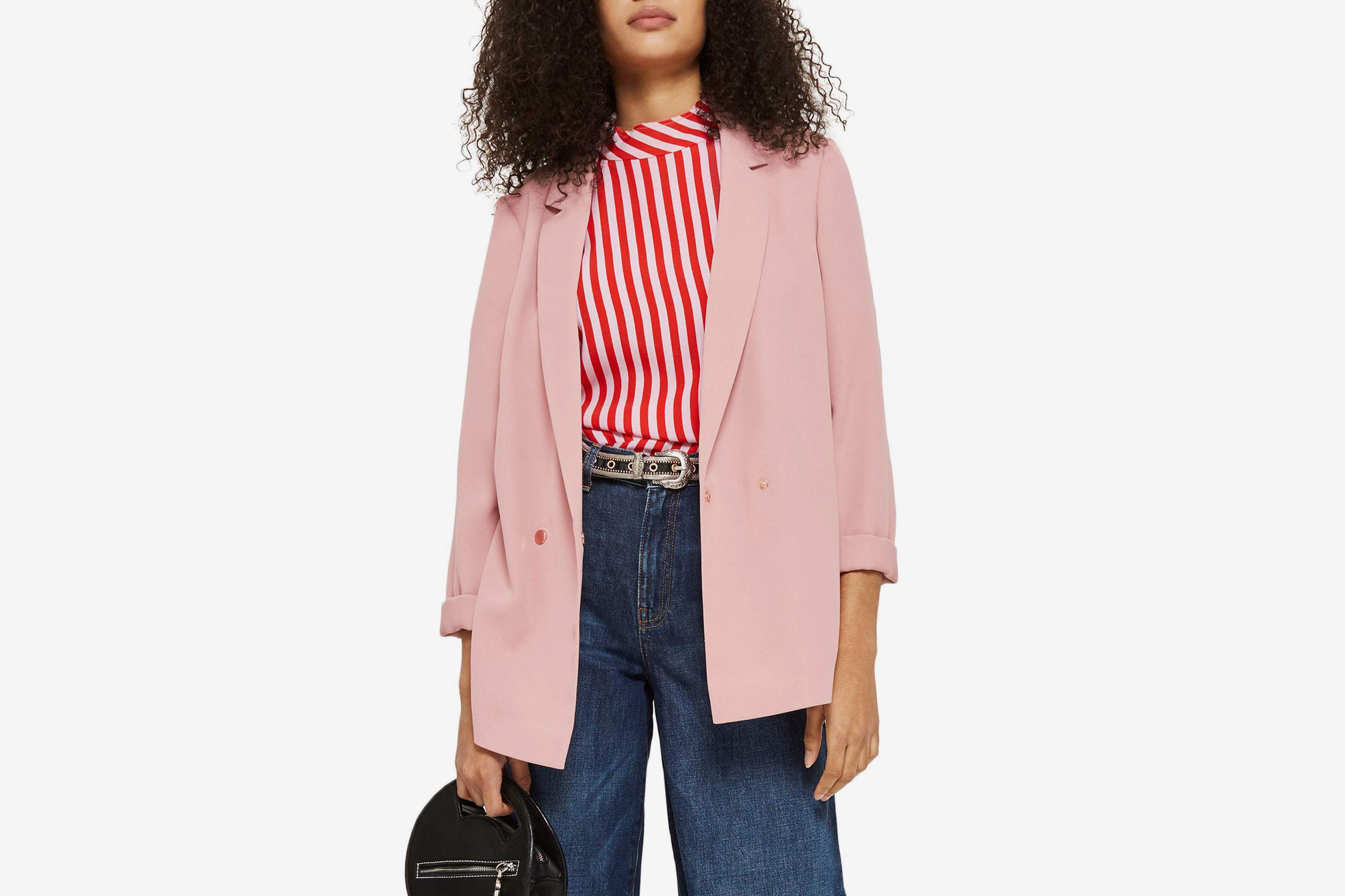 Topshop Ava Double Breasted Jacket