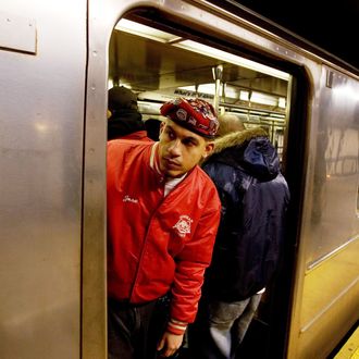 Guardian Angels in the subway