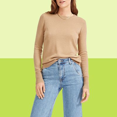 Everlane Cashmere Crew Neck Sweater Sale 2020 | The Strategist