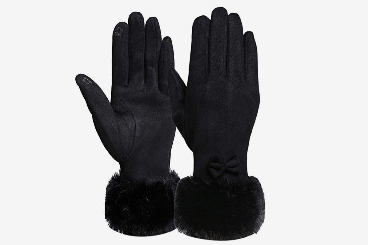 very warm gloves ladies