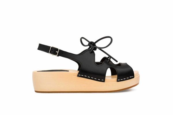 Swedish Hasbeens Lace-Up Sandal