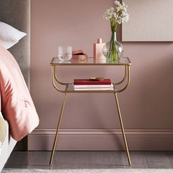 West Elm Curved Terrace Nightstand