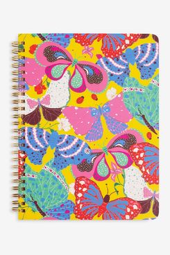 Ban.do Rough Draft Mini Notebook - Berry Butterfly Yellow