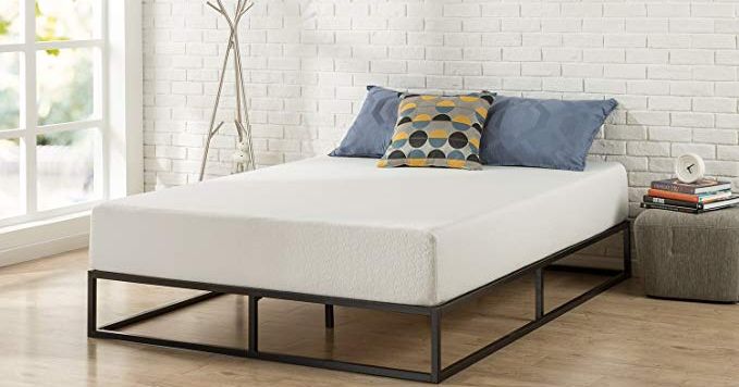 19 Best Metal Bed Frames 2020 The, Queen Bed Frame Size In Inches
