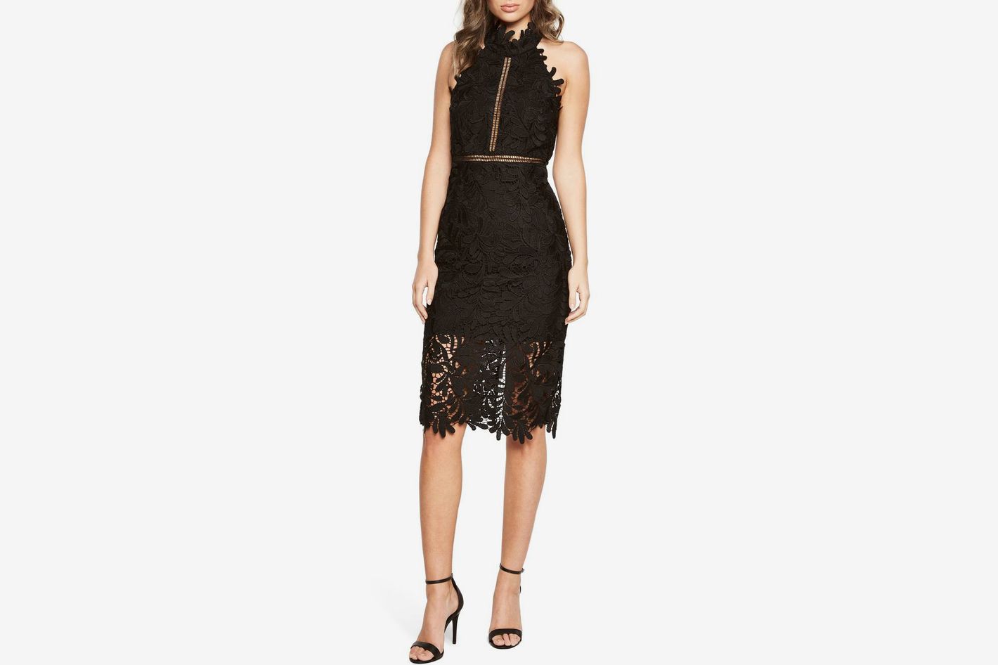 Bardot Paris Lace Body Con Dress, $129, Nordstrom