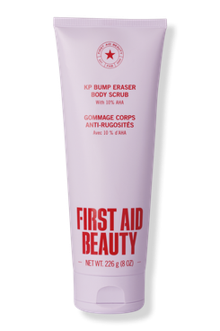 First Aid Beauty KP Bump Eraser Body Scrub With 10% AHA - 8 Oz.