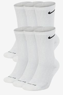 Nike Everyday Cushioned Training Crew Socks, 6 Pairs